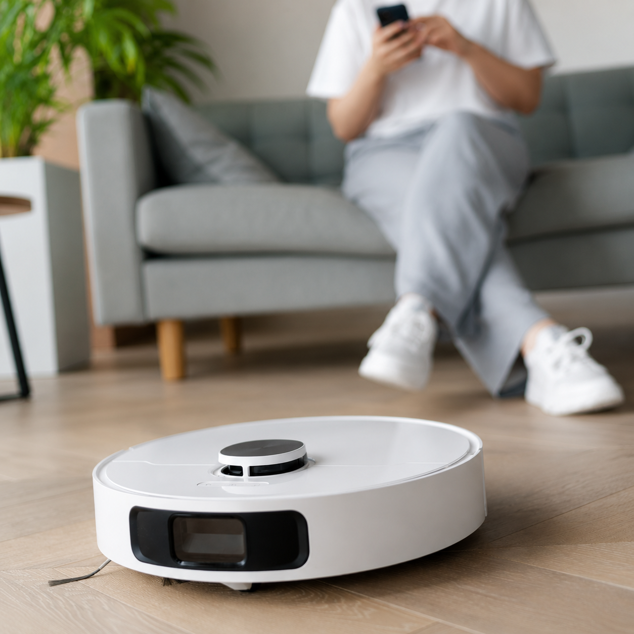 Smart vacuum robot