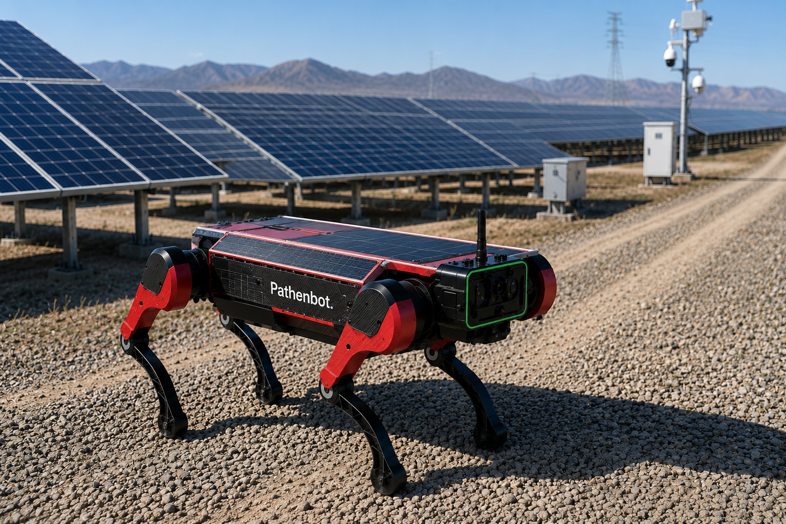 PathenBot solar inspection robot